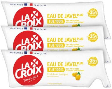 LA Croix Eau de javel fraîcheur tonique, les 16 packs de 3 doses de 250ml, 750ml