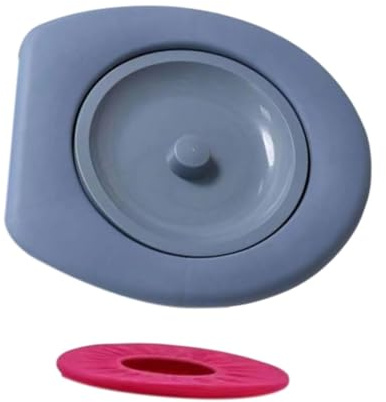 perfk Eimer Toilettensitz tragbarer Camping -Toilettensitz Notfall tragbarer Toilettendeckel Outdoor Toilettensitz für Angeln Kinder Erwachsene Auto