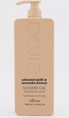 Cīroa Almond Milk & Manuka Honey | Soothe & Calm Shower Gel | Australian Owned | 1000mL