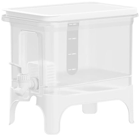 KiBcsLic Getränkespender Krug Getränkespender für Eistee Kaltes Heißgetränk Reise