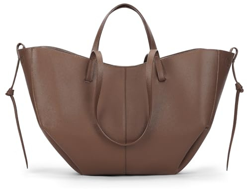 Juoxeepy Arbeitstasche aus Kunstleder für Damen, trendige Handtasche, Geldbörse, Herbst, Schultertasche mit Magnetverschluss