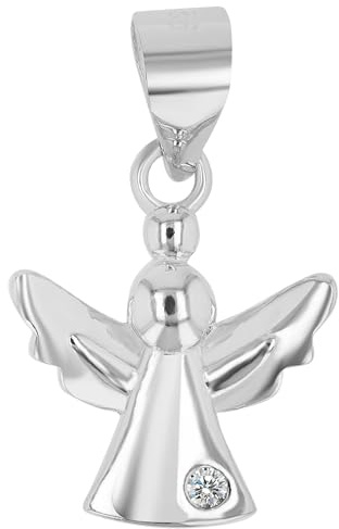 Akzent Anhänger für Damen in 925 Silber, 100% Wasserfest & Hautverträglich
