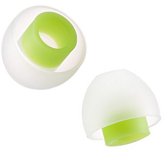 SpinFit CP145-S - Silikon Ersatz-Ohrpassstücke für Universelle IEM-Kopfhörer - 2 Paar - 4,5 mm Düsendurchmesser (Klein)