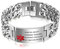 Grand Made Personalisierte medizinische Alert ID Armbänder 9 Zoll Silikon Einstellbare Sport notfallarmband für Herren damen Wasserdichte Alert damen Armband Free Gravur (B)