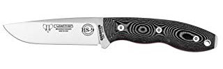 Cudeman Cuchillo BS9 Quercus 160-MC + Kit Completo Supervivencia Hoja de Acero MoVa 1.4116 de 11 cm empuñadura de micarta Negra de 12,5 cm para Caza, Pesca, Supervivencia y bushcraft