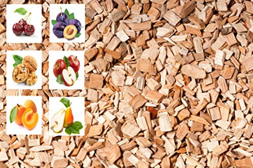 Fashion-Sonderposten Premium Wood Chips Räucherchips Holz FEIN BBQ Grill Smoker Kirche 4.5KG NEU