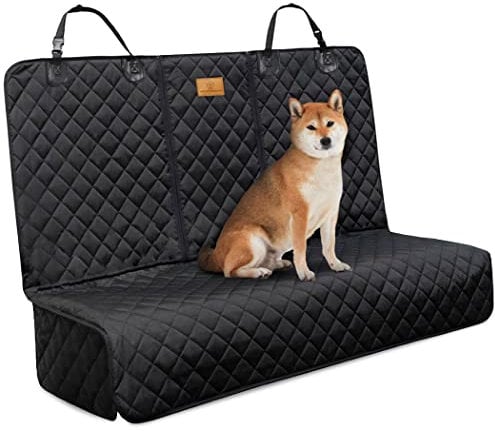 AMZPET Hunde-Autositzbezug (Universal: 133cm) - Wasserfest, rutsch- und Kratzfest – Nicht Isofix-kompatibel