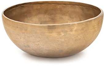XDrum Cuenco Tibetano Omshanti 22 cm - Peso: 1500g - hecho a mano en India - ideal para meditación y terapias