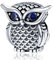 Pandach Charms Abalorios Colgante de Cuentas Plata de Ley 925 con Circonita Cúbica 5A Compatible con Europeo Pulsera Collar,Charms de Para Niña Mujer