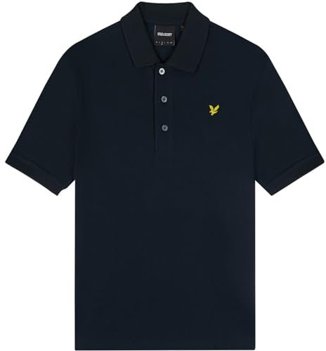 Lyle & Scott SS Polo Shirts Plain Polo Shirt Z271 Dark Navy, XXL