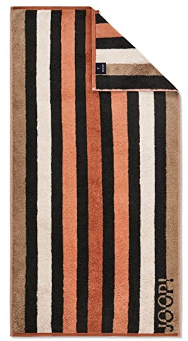 Joop! Handtücher Tone Streifen 1690 Kupfer - 38 Handtuch 50x100 cm