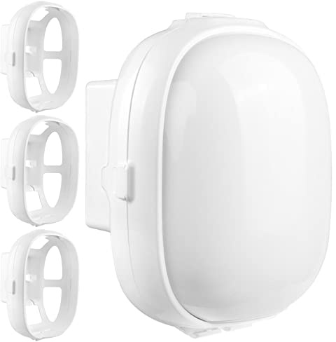 XLTTYWL Google Nest WiFi 6e Router-Wandhalterung, Stabilität, ABS-Schutzhülle, Router-Schutz für Google Nest WiFi Pro Wi-Fi-Netz-Netzwerksystem (Weiß, 3 Stück)