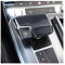 LANOBA Auto Styling Kohlefaser Konsole Schaltgriff Rahmenabdeckung Kompatibel mit Audi A6 C8 A7 Auto Innen Schaltknauf Kopf Aufkleber Trim