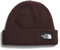 THE NORTH FACE Salty Dog Gefütterte Beanie - Kurze Passform, Kohle-Braun, Einheitsgröße