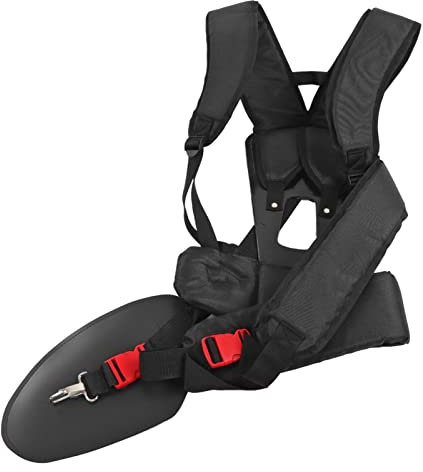 Doppelter Trimmer-Schultergurt, Schulterriemen Motorsense Trimmer Schultergurt Komfort Profi Einstellbare Schultergurt Tragegurt Für Rasentrimmer Freischneider Motorsense