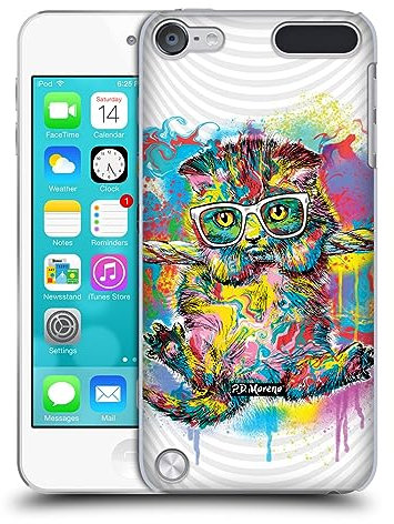 Head Case Designs Offizielle P.D. Moreno Kätzchen Hang Drip Art Katzen Und Hunde Harte Rueckseiten Handyhülle Hülle Huelle kompatibel mit Apple iPod Touch 5G 5th Gen