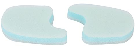 Schaumstoff-Zehenabstandshalter Blau, Weiche Schwamm-Zehentrenner für Überlappung, Waschbar & Wiederverwendbar, Flexibel zur Zehenausrichtung und Trennung, Komfortabel für Schuhe