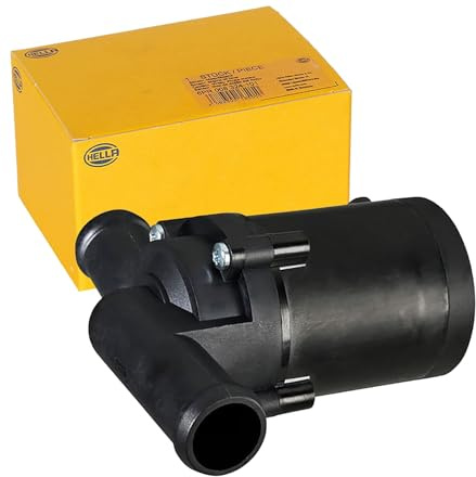 HELLA 8TW 358 304-621 Zusatzwasserpumpe - 12V - elektrisch | Kompatibel mit: LAND ROVER DISCOVERY IV, LAND DISCOVERY IV VAN, LAND FREELANDER 2, LAND FREELANDER 2 VAN