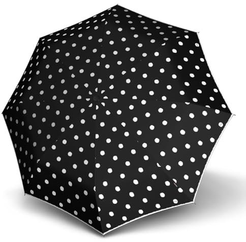 Knirps T.205 Duomatic Dot Art M Black