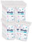 Kindii Pure Baby Pads - Wattepads - 100% Baumwolle - Große quadratische Pads für empfindliche Haut - Ersetzt Feuchttücher - Weich - weiche Kanten - kein Ausfransen - 20 x 60 Stück.