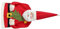 Stuhlhussen mit Weihnachtsmotiv, abnehmbarer Stuhlbezug, für Weihnachten, festliche Dekoration, Zuhause, Wohnzimmer, Hotel, Weihnachten, Stuhlhussen, Rentier, Stuhlhussen, Weihnachtsstuhlhussen,