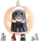 Qoobom Cute Ghost Statue, Funny Middle Finger Ghost Statue, 2024 Halloween Figurines, Cute Ghost Figurine, Ghost Decorations, Halloween Statue Spooky Ghost Statue Decor (B)