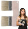 Peinture Murale Double Pinceau,Pinceau Double | Pinceaux en Forme de U - Pinceau de Peinture Murale d'art pinceaux de 3 Pouces pour Outil de Peinture Acrylique pinceaux pour