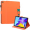 Mldjomid Custodia Protettiva Compatibile con Huawei Enjoy Tablet 2 10.1 Pollici/MatePad T 10 9.7 Pollici (2020) Flip Pelle PU Tablet Case con Supporto e Slot per Scheda per MatePad T 10, Arancione