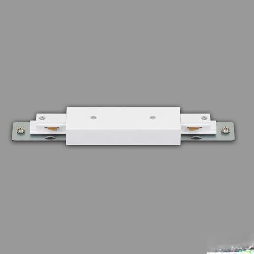 BRILONER - Schienensystem Rail Einspeisung, Mitte, Zubehör, Erweiterungskomponente, 20 cm, Weiß