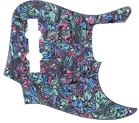 Acryl Abalone Muster Pickguard Ersatz für J Elektrobass