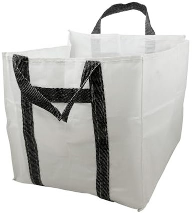 Sac à gravats big bag 80 kg - Idéal pour bricolage, jardinage et construction