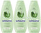 Schauma Schwarzkopf Shampoo 7 Kräuter (3x 400 ml), Haarshampoo verleiht der Haarstruktur eine leichte Frische, Frische-Shampoo für normales bis schnell fettendes Haar