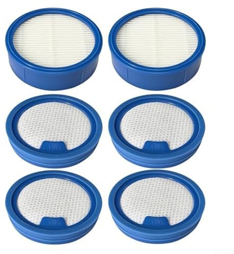Ersatzfilter-Set für AEG Serie 7000 6000 Akku-Staubsauger mit 2 Vorfiltern und 4 Feinstaubfiltern für optimale Staubaufnahme