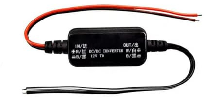 DC-DC Step-Down Converter Module, 12V to 3.3V Voltage Regulator with 2.5A Output, IP67 Waterproof & Shockproof, for Automotive, Marine & Indust