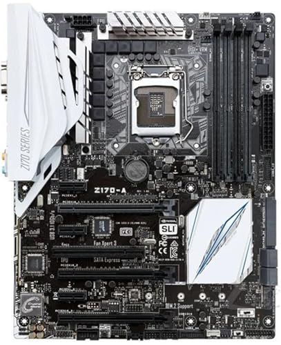 Placa Base para Juegos Fit For ASUS Z170-A Placa Base de Escritorio Z170 Zócalo LGA 1151 I7 I5 I3 DDR4 64G SATA3 USB3.0 ATX