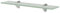 vidaXL Estante Flotante de Cristal Medidas 50x20 cm Grosor del Vidrio de 8 mm