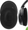Geekria Komfort-Velours-Ohrpolster, kompatibel mit Bose QCSE, QC45, QC35 II Gaming, QC15, QC25, AE2/i/w, SoundTrue, SoundLink AE, QuietComfort Kopfhörer (schwarz)