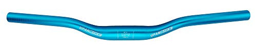 UPANBIKE MTB Mountainbike Fahrrad extralanger Lenker 31,8 mm x 520 mm Riser Bar(Blau)