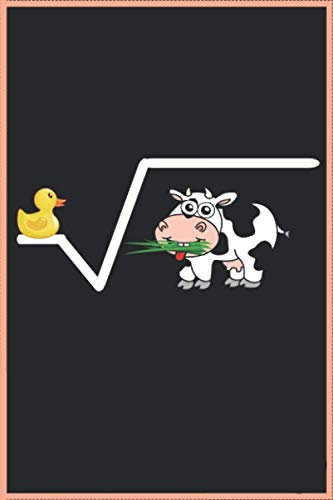 Die Ente Wurzel Von Kuh Mathematik Mathe Notizbuch - Das Lustige Nerd Mathematiker Skizzen Geek A5 (6x9 Zoll) Notizbuch Kariert 120 Seiten Notizen Heft Zur Formelsammlung Mathe Geschenk Kalender