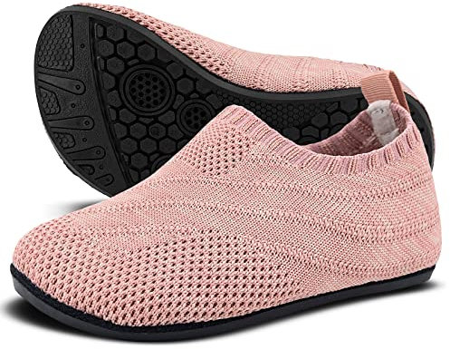 Sosenfer Hausschuhe Kinder Junge mädchen rutschfeste Leichte Pantoffeln für Kleinkinder Hüttenschuhe Slipper unisex-FENQUAN-26