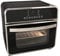 Deski HOT KITCHEN DESIGN Ofen Heißluft Fritteuse 15 Liter schwarz 1600 Watt 3in1 Multifunktion, 401274