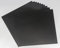 NEGLEX Opaque Black Plastic Sheets, 7.5mil (.0075) 12” X 12” Craft Plastic Film, PET Stencil Material, Glossy and Flexible Plastic Sheet for Crafts, Cricut, Silhouette Cameo, Sign Makers (10 Pack)