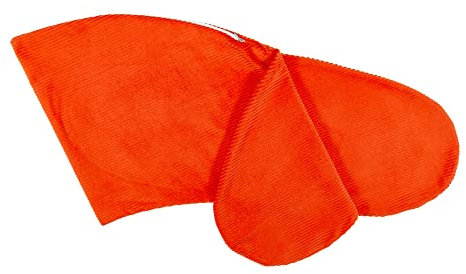 KraftKids Stillkissenbezug Cord Breitcord Orange Reinorange, Stillkissenüberzug Länge Außenkante 190 cm, Stillkissenhülle mit Liebe handgefertigt in der EU