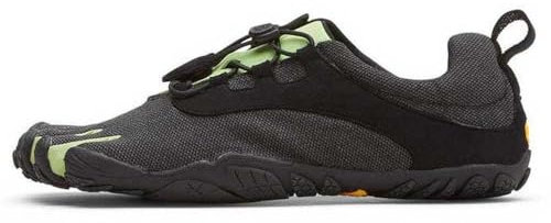 Vibram Herren V-Run Retro Green Black Sneaker, Schwarz, 41 EU
