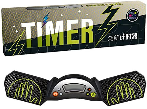 delr 2 Speed Cube-Timer - Touch-Control-Timer mit Display, entwickelt für kompetitives Cubing, unterstützt von der World Cubing Association