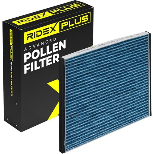 RIDEX PLUS Innenraumfilter 424I0531P Pollenfilter Aktivkohle Höhe: 19 Breite: 214 Länge: 215