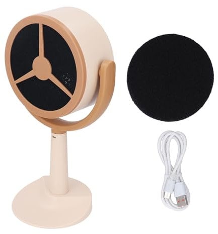 TOPINCN Mini Campana Extractora USB, Campana Extractora de Escritorio Portátil y de bajo Ruido para el Hogar con Ventilador de Escape de Cocina Portátil de ángulo Ajustable para Barbacoa