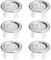 Tomedeks Tappo lavandino Bagno Troppo Pieno lavandino Tappo Troppo Pieno,6 Pezzi, semplici e Belli, Adatti per cucine, bagni, Hotel,per Fori lavello con Apertura da 22-24 mm