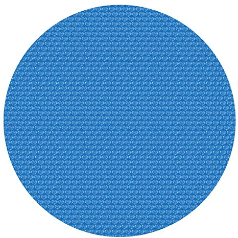 CAKEEYUM Copertura Solare per Piscina 8 Piedi Rotonda Termica a Forma di Cuore in Pellicola di Schiuma Coperture per Piscina interrata Fuori Terra Copertura Solare per per C