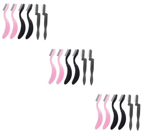 CANIGHT 18stücke Teiliges Faltbaren -wimpern Und Augenbrauenkämmen Präzise Trennung Für Natürliches Make-up-finish Für Wimpern Und Augenbrauenpflege